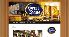 Desktop Screenshot of gersthausevansville.com